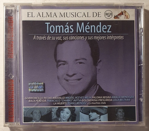 Cd Tomas Mendez + A Traves De Su Voz Y Sus Mejores Interpret