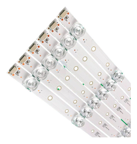 6 Tiras Con 8 Leds Para Tv 65 Toshiba Modelos: 65s4 65p65us