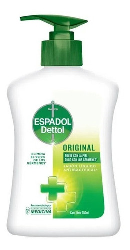 Espadol Antibacterial Original Jabón Líquido 220ml
