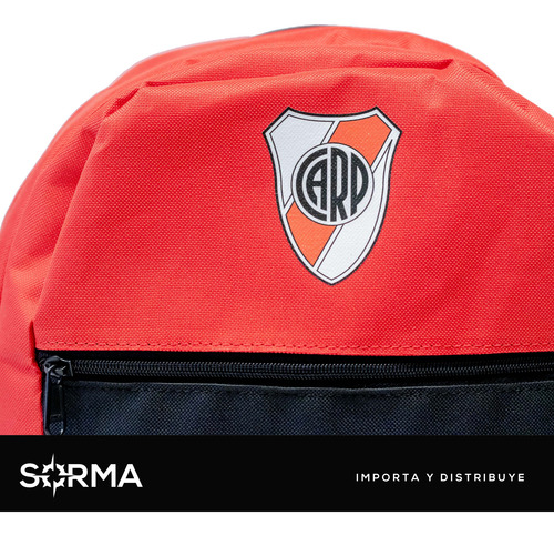 Imagen 5 de 10 de Mochila Clubes Boca River Psg Lic. Oficial Original 16 PuLG