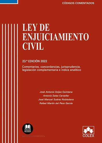 Ley De Enjuiciamiento Civil Y Legislacion Complementaria - C