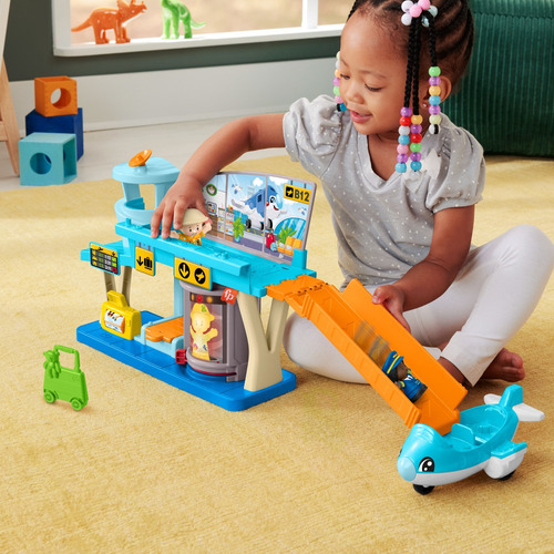 Conjunto De Brinquedo Aventuras No Aeroporto Little People