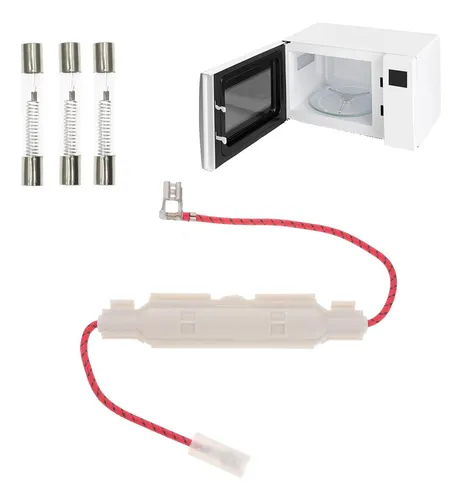comprar Porta Fusible + 3 Pcs Fusibles De 800ma 5kv Para Microondas