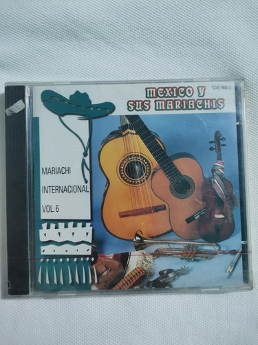 México Y Sus Mariachis Vol.6 Cd Original Nuevo Y Sellado 