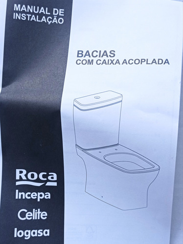 Poceta Marca Roca, Asiento Con Caida Amortiguada. Nueva 