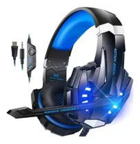 Comprar Audifonos Diadema Balaca  Gamer   Microfono Usb Y Luces Leds