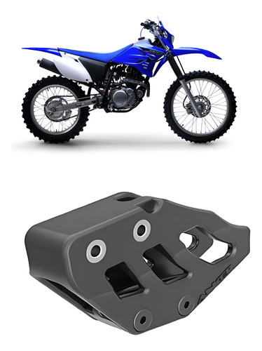 Guia De Corrente Traseiro Anker Yamaha Ttr 230 Cor Preto