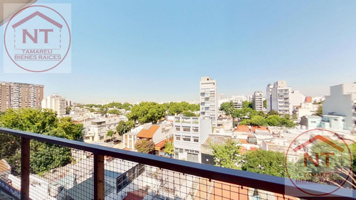 Departamento 2 Ambientes. Balcon Corrido. Piso Alto. Villa Del Parque. 58m