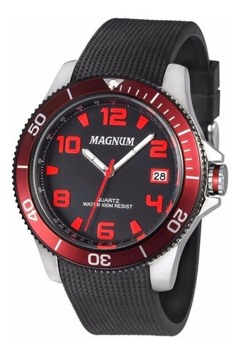 Relógio Magnum Masculino Ma33317v Original C/ Nota