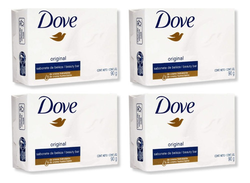 Dove Original Jabón En Barra 90g Pack 4 Unidades Oferta !!