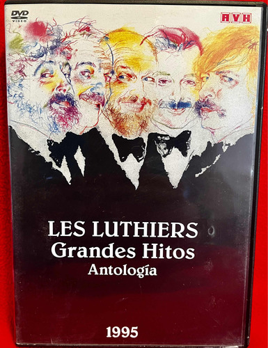 Dvd Les Luthiers - Grandes Hitos. Antología. 1995. Importado