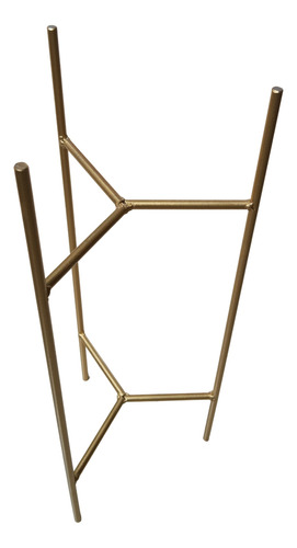 Base Alta Porta Maceta Minimalista Acero Macetero 60x25cm