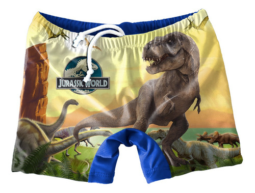 Boxer Bañador Natacion Niño Jurassic World Dinosaurio