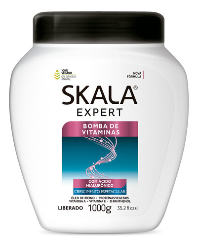 Crema Para Peinar Bomba De Vitaminas Sos  Skala 1kg