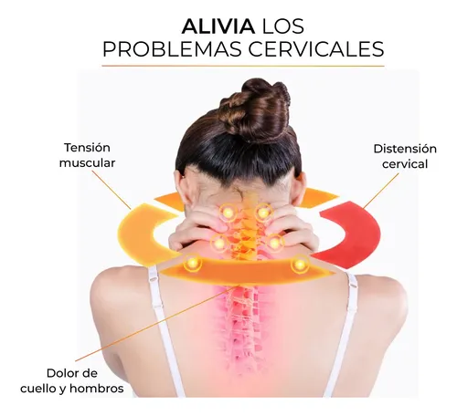 Masajeador Cervical Cuello Portátil Usb Electrico Recargable