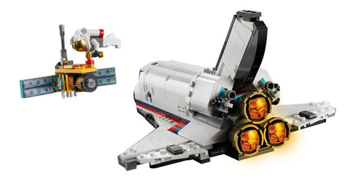 Imagem 6 de 10 de Lego Creator 3 Em 1 Aventura De Ônibus Espacial 486pçs 31117