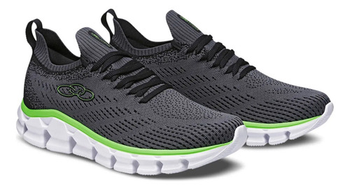 Zapatilla Hombre Cygnus Gris/verde Olympikus