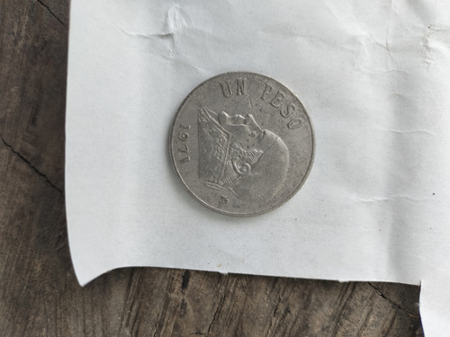 Moneda De Un Peso Mexicano 1971
