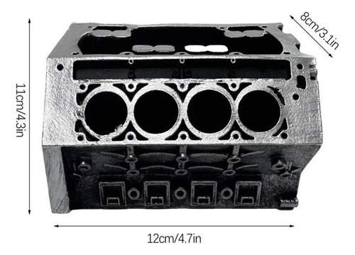 Tarjetero Y Portalápices Engine Block Para Tarjetas De Prese