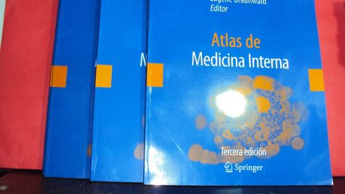 Atlas De Medicina Interna Springer Eugene Braunwald 4 Tomos 
