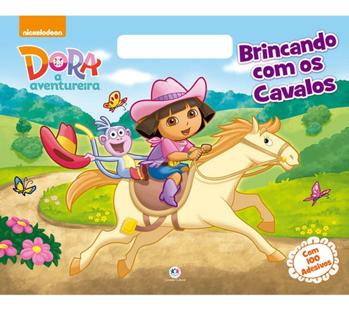 Megabloco - Dora, A Aventureira - Brincando Com Os Cavalos