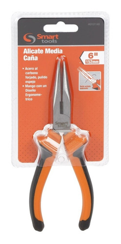 Alicate Punta Media Caña 6 Ergonómico Smart Tools