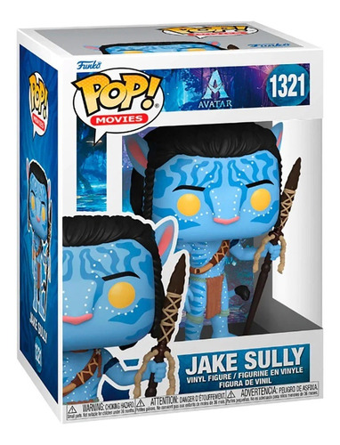 Figura De Accion Jake Sully Avatar 1321 Funko Pop Movies