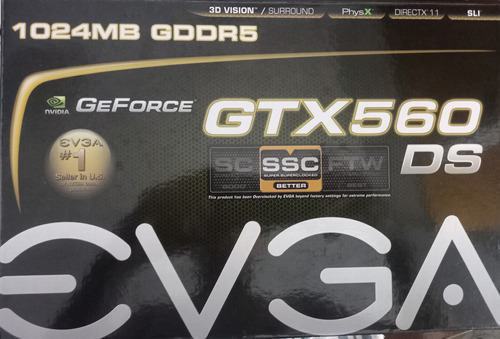 Placa De Video Gtx Evga (Reacondicionado)