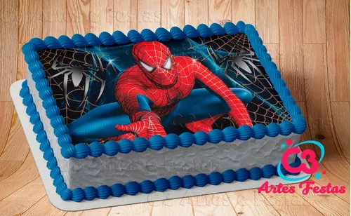 Homem Aranha Spider Man M05 - Papel De Arroz Para Bolo