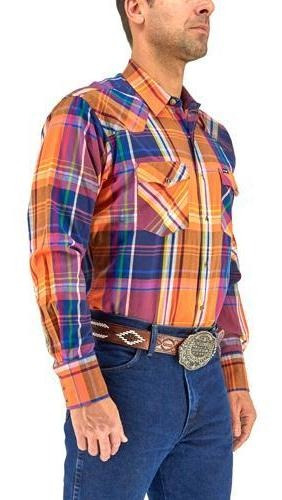 Camisa Vaquera Wrangler Hombre Painted Desert G97