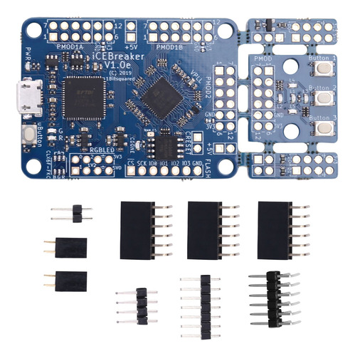 Placa De Desarrollo 1.0e Fpga Lattice Ice40up5k Risc-v Open