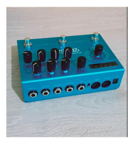 Pedal De Efecto Strymon Bigsky Reverb Shimmer Worship Boss Azul Claro (Usado)