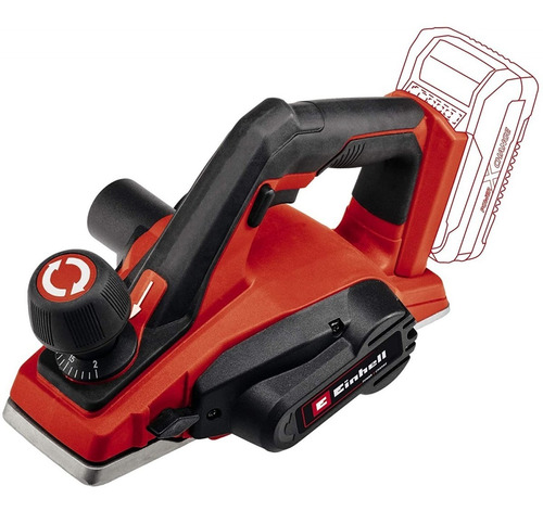 Cepillo De Mano Inalámbrico Einhell Te-pl 18/82 Li - Rex Color Rojo