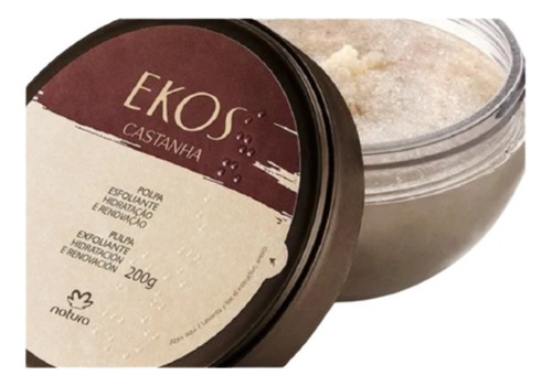 Crema Exfoliante Castaña -natura Ekos 200ml