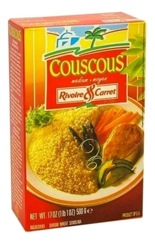 Couscous Rivoire Carret Semola De Grano Duro 500 Gr. Francia