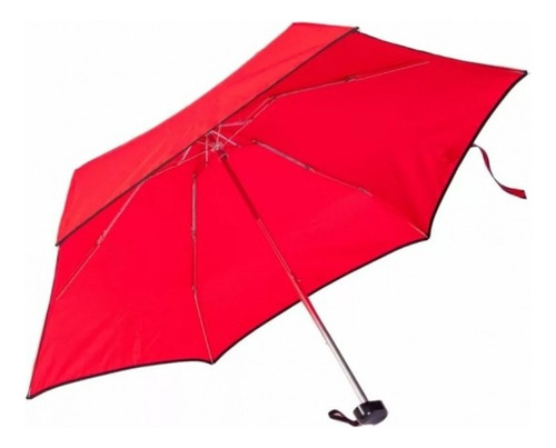 Guarda-chuva Manual Fazzoletti 005 Vermelho Com Design Liso