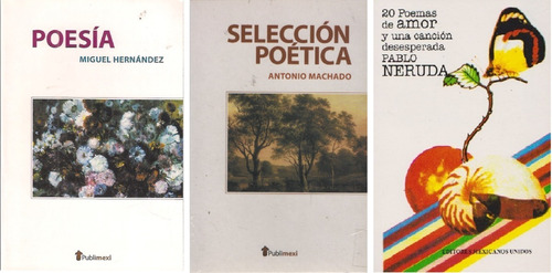 Tri Pak Selección Poética - Poesía - 20 Poemas De Amor Y Una