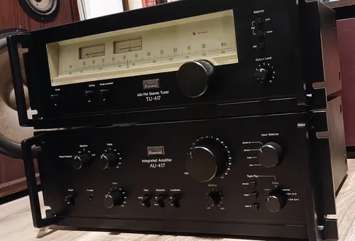 Amplificador Sansui Au 417 Y Tu 417 Originales De Coleccion (Usado)