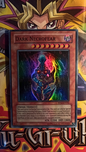 Dark Necrofear Yu-gi-oh Konami Super Rare Rp02