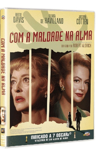 Com A Maldade Na Alma Dvd Original Lacrado Bette Davis 