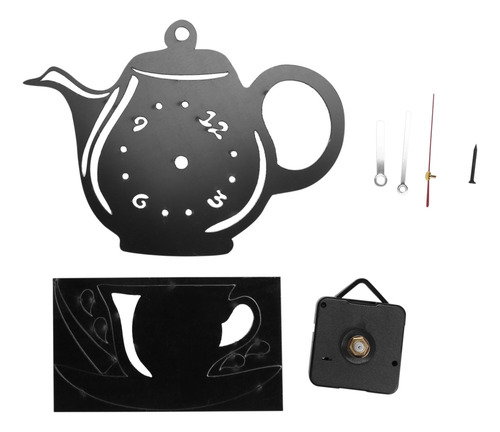 Nuevo Reloj De Pared Decorativo 3d For Tazas De Café, De
