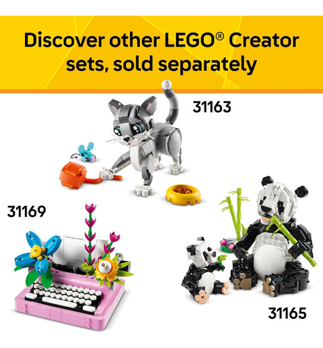 Lindo Conejo De Juguete Lego Creator 3 En 1, Juego De Juguet