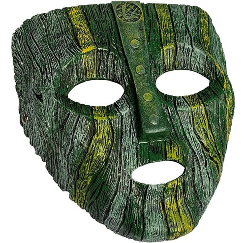 Jim Carrey The Mask Latex Para Halloween Disfraz Verde