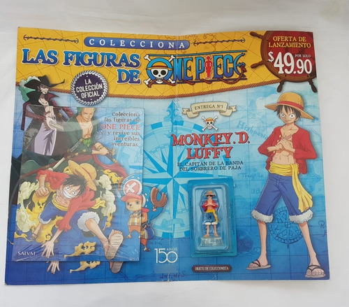 Nuevo One Piece Figura + Revista