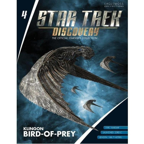 Miniatura Star Trek Bird-of-prey - Eaglemoss - Bonellihq I18