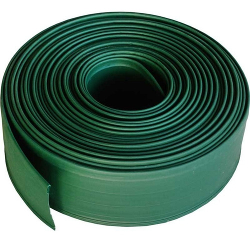 Limitador De Grama 50 Mts Com Borda Divisor Separador Verde