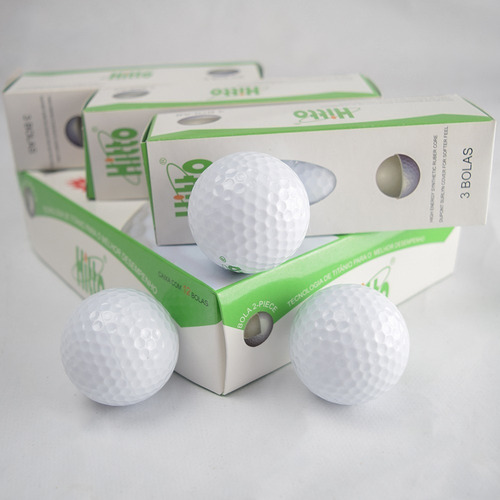 Bolas De Golfe - Kit Com 24 Und + Ponteiras (tee) 100 Und