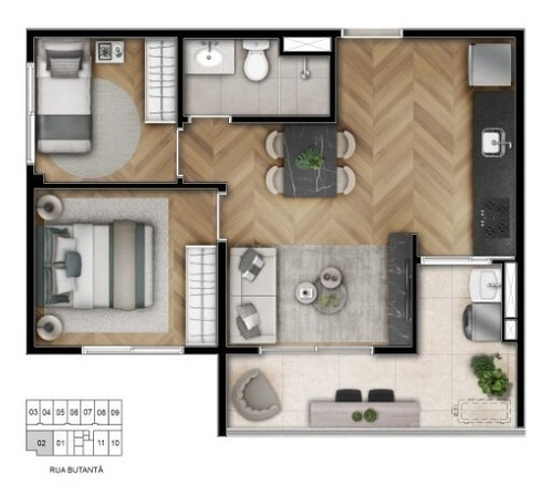 Imagem 21 de 21 de Apartamento À Venda No Bairro Pinheiros - São Paulo/sp - O-20331-33823