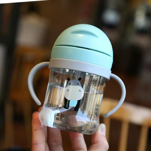 Taza De Agua Genérica Anticaída 250ml Para Bebés Ergonomico