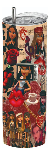 Termo Skinny Café 20 Oz - Muñecas Bratz #19
